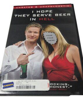 I Hope They Serve Beer In Hell Unrated & Unapologetic Comedy DVD Movie 2009